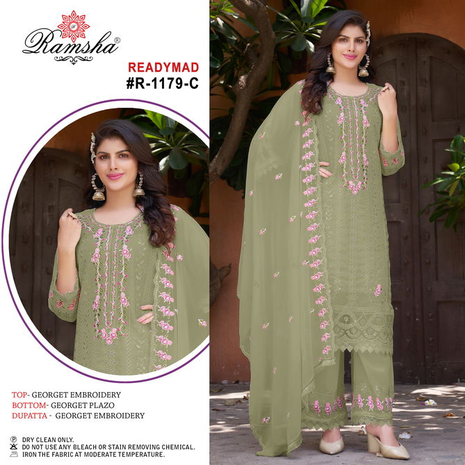 Ramsha R 1179 Pakistani Readymade Suits Wholesale Shop In Surat
